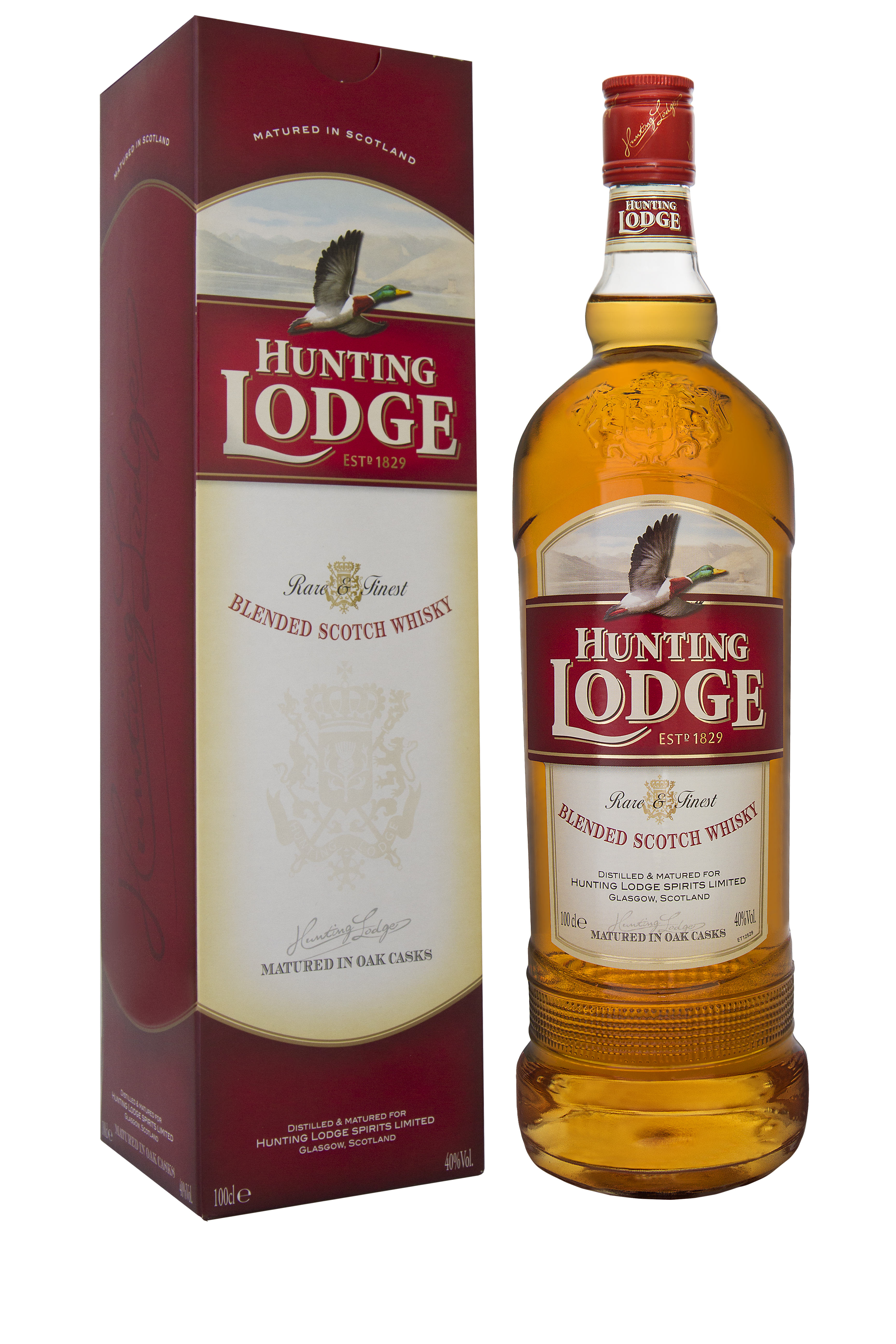 Coffret Whisky Hunting Lodge 100 cl